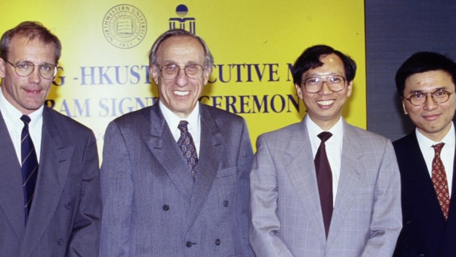 HKUST Milestone 1997 Official Launch Of The Kellogg HKUST EMBA